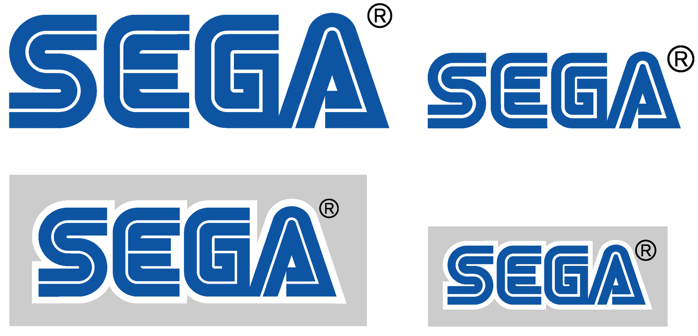 Sega logo (1976–present) - Fonts In Use