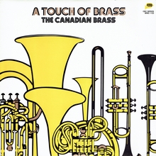 The Canadian Brass – <cite>A Touch of Brass</cite> album art