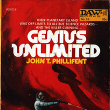 <cite>Genius Unlimited</cite> by John T. Phillifent (DAW)