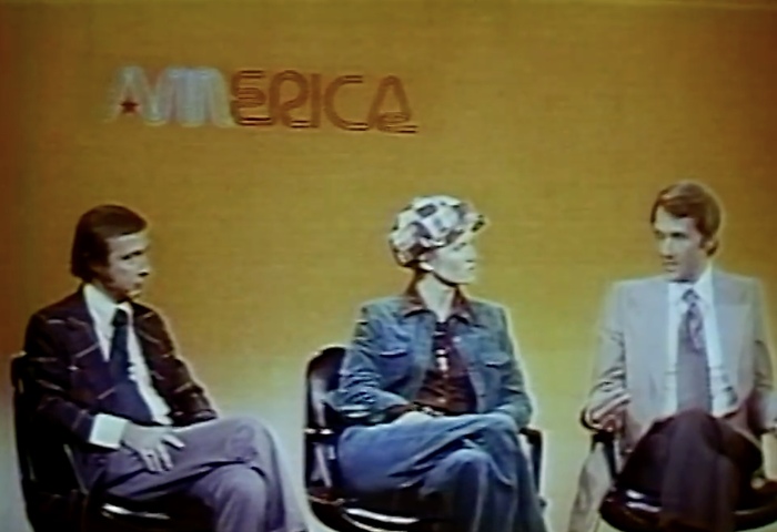 AM America closed circuit test, 1974.