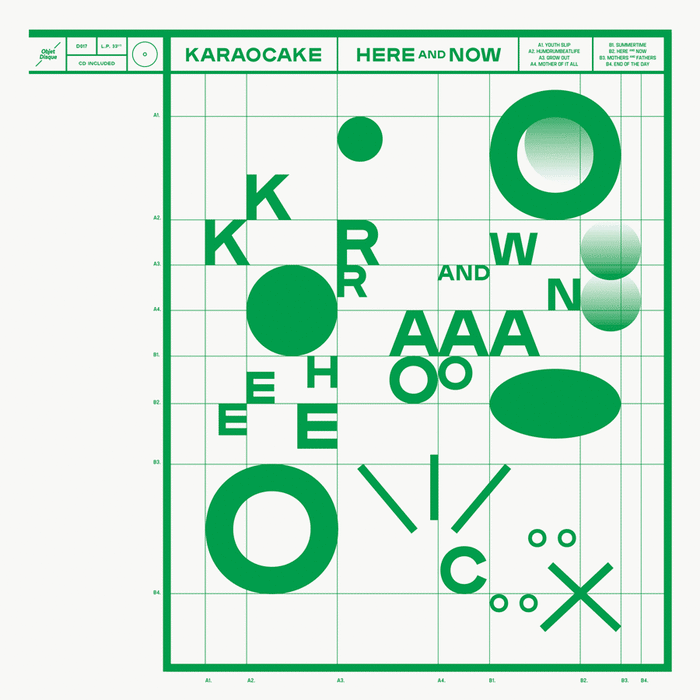 Karaocake – Here &amp; now (Objet Disque) album art 1