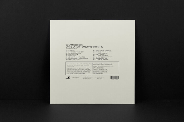 Benjamin Schoos – Quand la nuit tombe sur l’orchestre album art 3