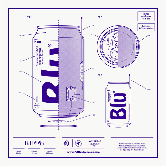 Fullfridge Music label identity 6