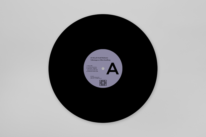 LP with label.