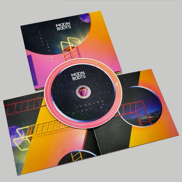 Moon Boots – First Landing album art, singles, merchandise and tour graphics 5