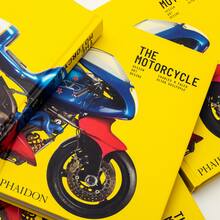 <cite>The Motorcycle: Design, Art, Desire</cite> by <span>Charles M. Falco and Ultan Guilfoyle (Phaidon)</span>