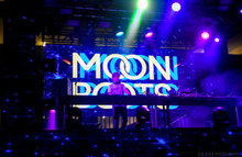 Moon Boots – <cite>First Landing</cite> album art, singles, merchandise and tour graphics