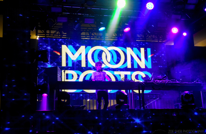Moon Boots performing at All My Friends festival in Los Angeles, March 2018