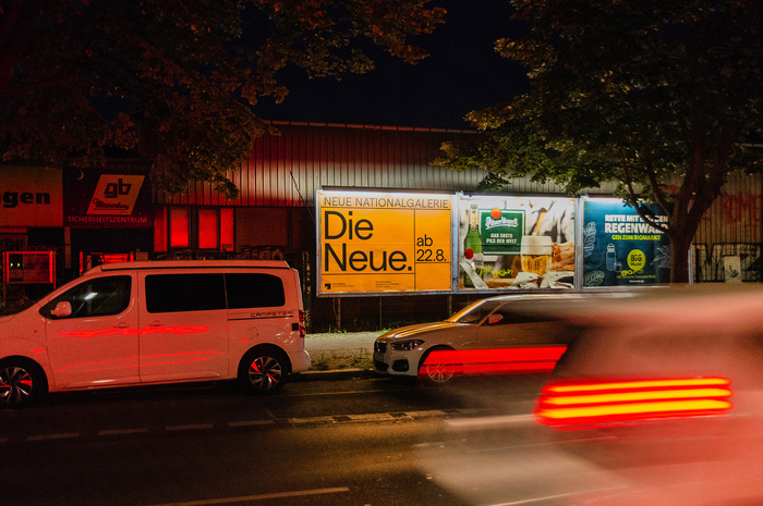 Neue Nationalgalerie reopening campaign 1