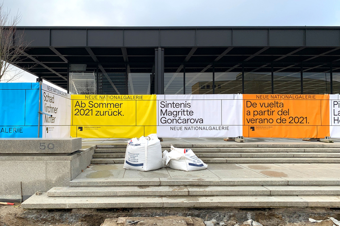 Neue Nationalgalerie reopening campaign 3