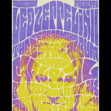 Baldassarre Presents: <cite>Led Zeppelin II</cite> concert poster