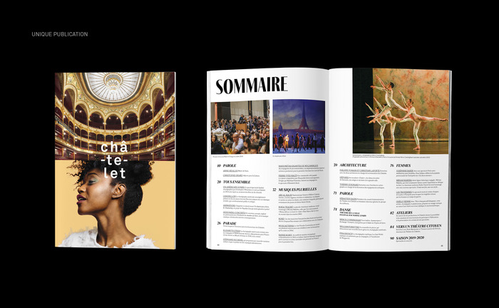 Th&eacute;&acirc;tre Musical de Paris Ch&acirc;telet editorial projects 8