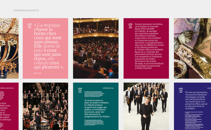 Th&eacute;&acirc;tre Musical de Paris Ch&acirc;telet editorial projects 10