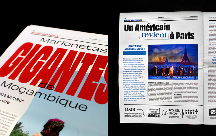 Th&eacute;&acirc;tre Musical de Paris Ch&acirc;telet editorial projects 7