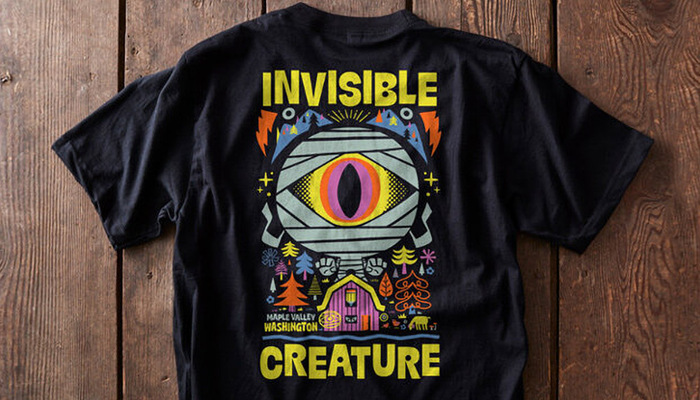 Chris Lee × IC – “Invisible Creature” T-shirt 1