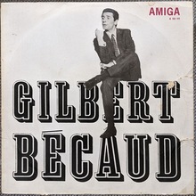 Gilbert Bécaud – <cite>Gilbert Bécaud</cite> album art