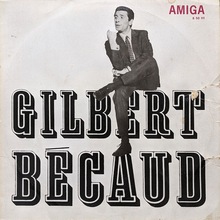 Gilbert Bécaud – <cite>Gilbert Bécaud</cite> album art