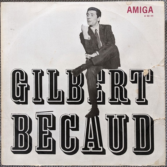 Gilbert Bécaud – Gilbert Bécaud album art