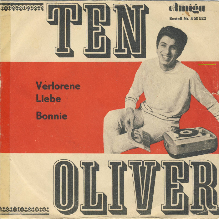 Ten Oliver – “Verlorene Liebe” / “Bonnie” single cover 1