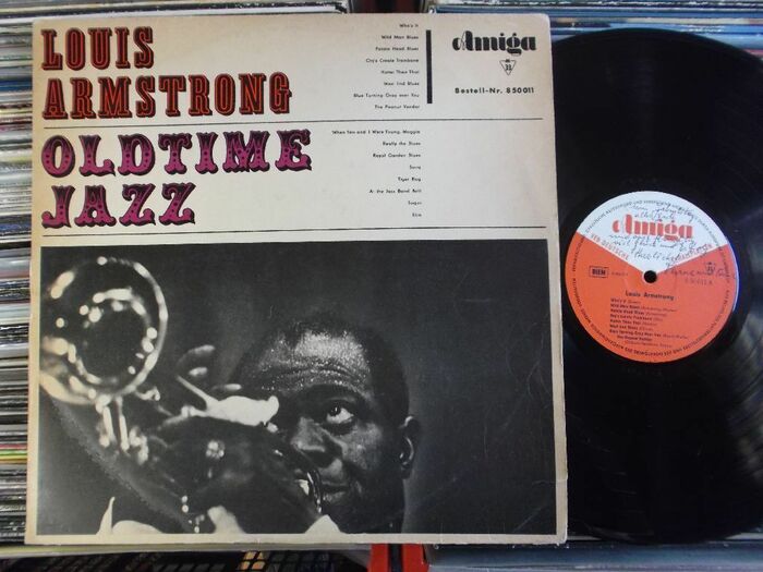 Louis Armstrong – Oldtime Jazz album art 2