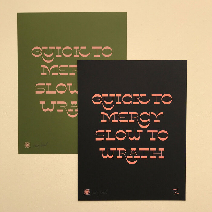 “Quick to Mercy” prints 2