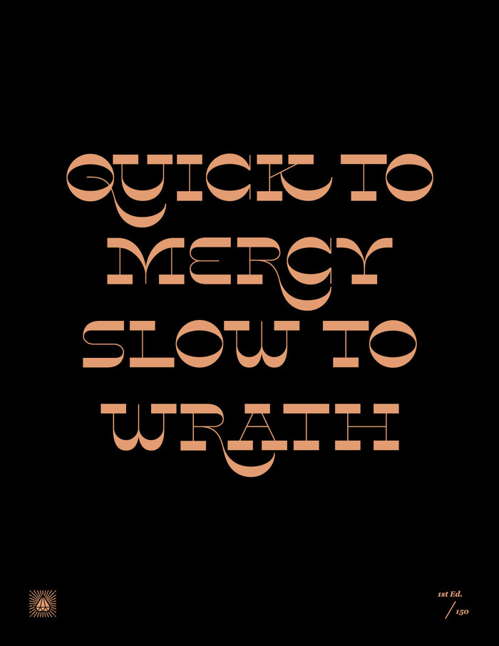 “Quick to Mercy” prints 5