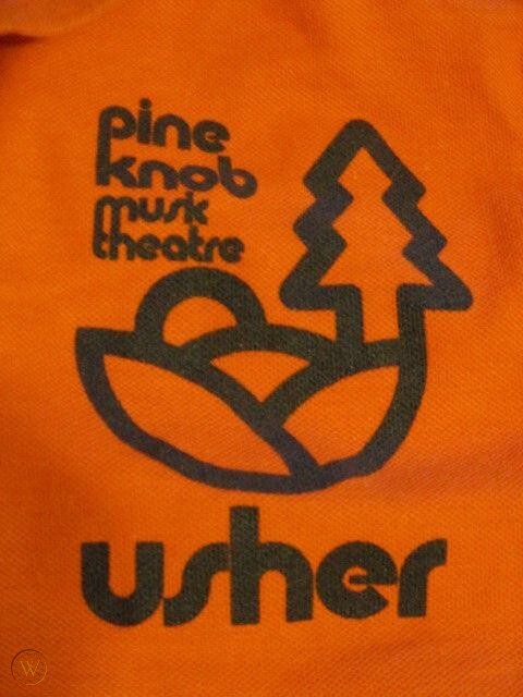 Stage crew T-shirt (detail).