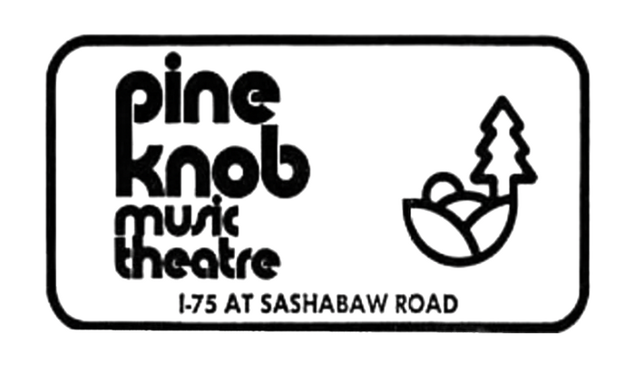 Logo as used in an ad for concerts in June 1972. Note the interlinear pk ligature.