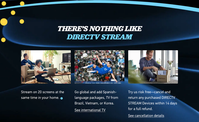 DirecTV Stream’s “Get your TV together” campaign 7