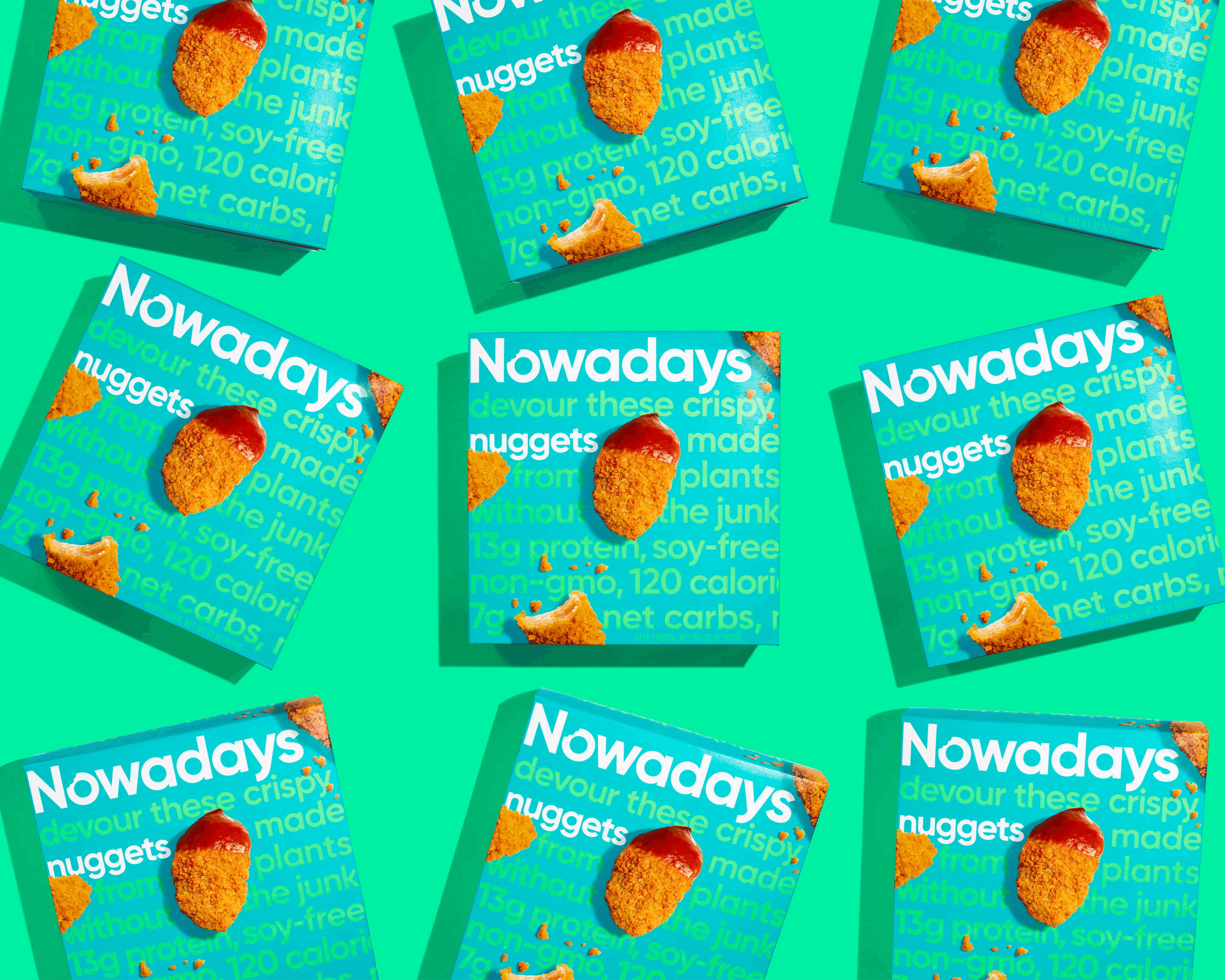 Nowadays brand and packaging design - Fonts In Use