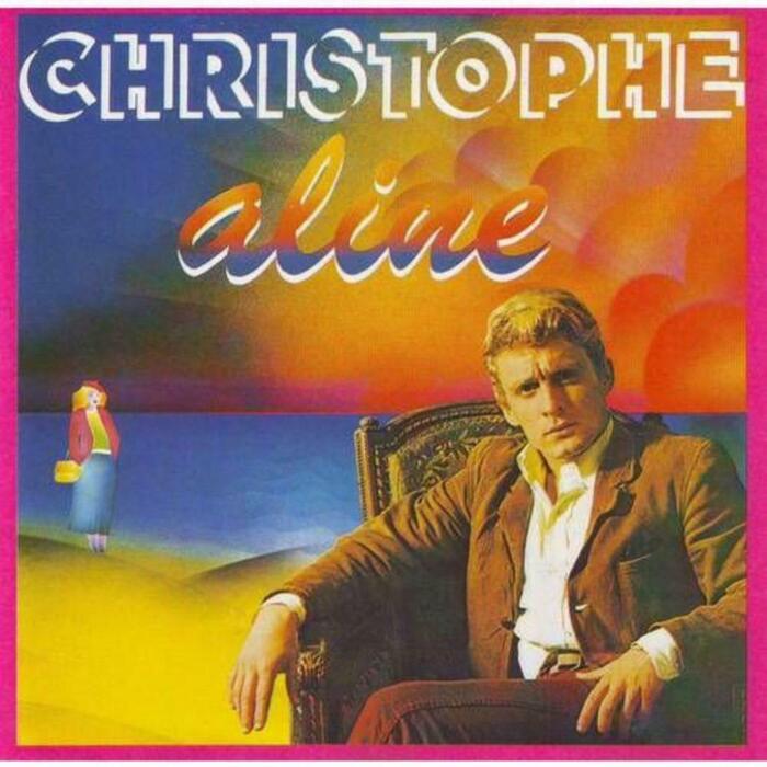 Aline is a compilation album released on Les Disques Motors in 1979, named after Christophe’s biggest hit.

[Discogs] The bold geometric sans-serif caps that are defined by a double shadow is  from . It’s paired with lowercase  with gradient fill for the title. The cover design is credited to Créac.
