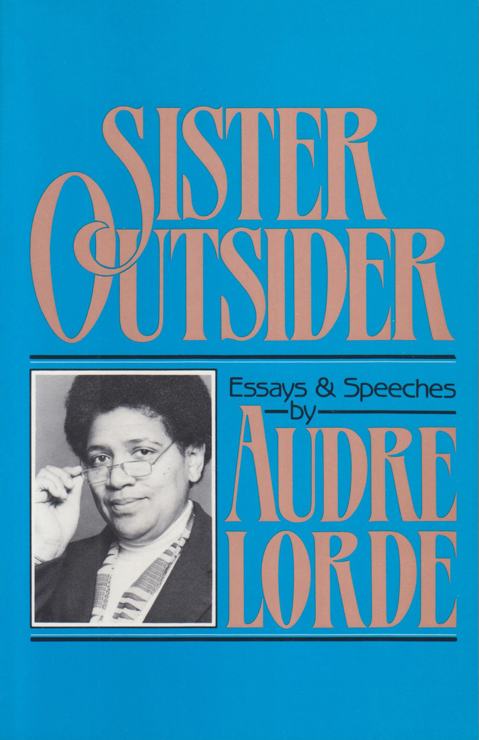 Book jacket of the hardback edition, Crossing Press, 1984