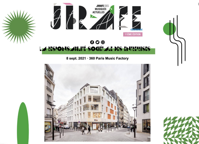 JIRAFE 2021 by Réseau MAP visual identity system 1