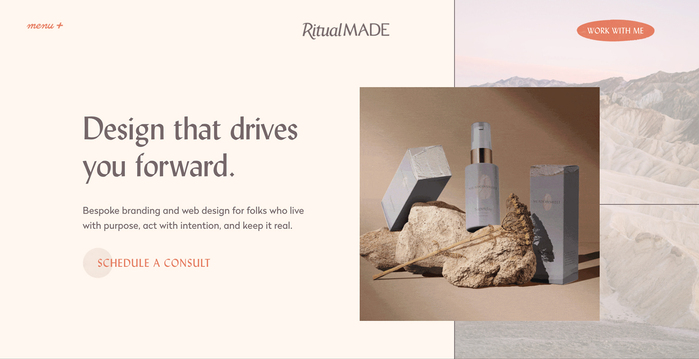 Ritual Made website 1