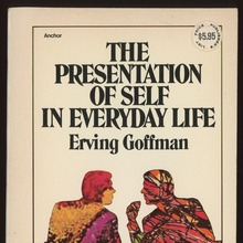 <span><cite>The Presentation of Self in Everyday Life</cite> by Erving Goffman (Anchor, c.<span class="nbsp">&nbsp;</span>1970)</span>