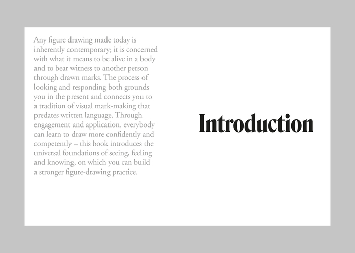 Chapter opener. The text on the left is set in .
