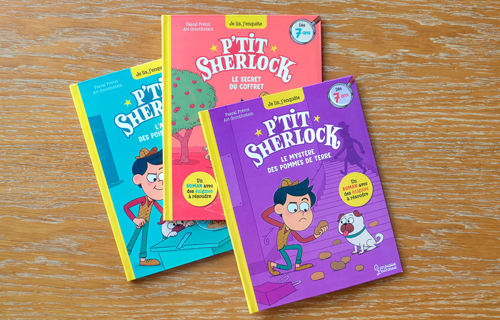 P’tit Sherlock children book series 1