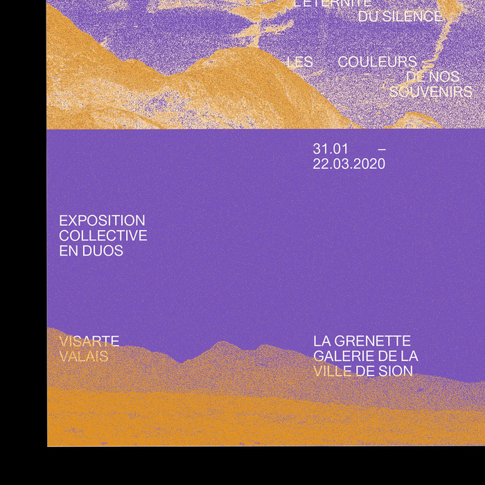 Avant que ne s’évanouissent dans l’éternité du silence les couleurs de nos souvenirs exhibition posters 1