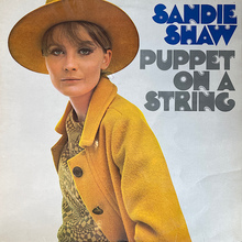 Sandie Shaw – <cite>Puppet on a String</cite> album art