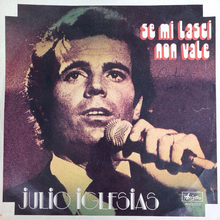 Julio Iglesias – “Se mi lasci non vale” single cover