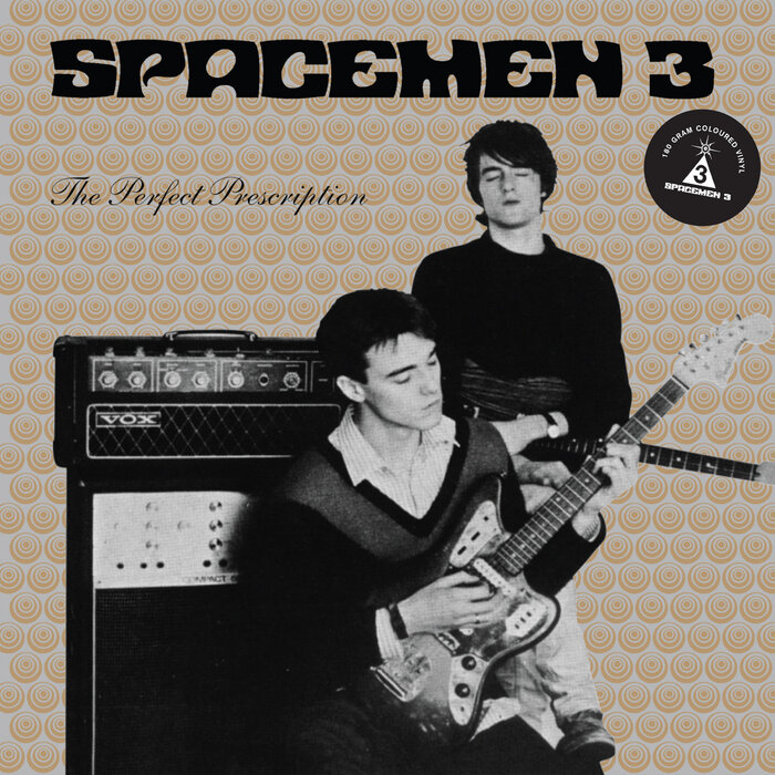 The Perfect Prescription, released in 1987 by Glass Records with a cover designed by the band. The title is set in Matthew Carter’s .
