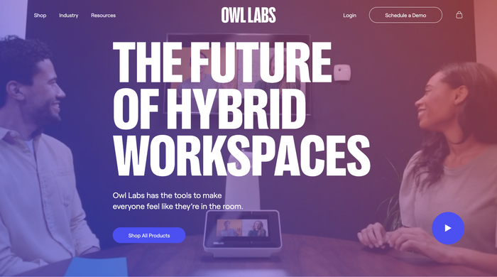 Owl Labs logo and website 4