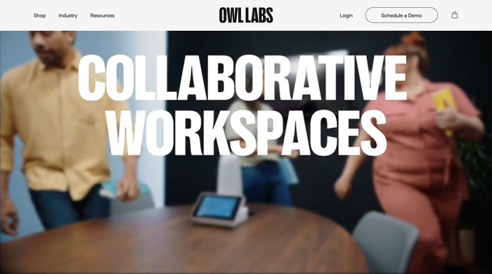 Owl Labs logo and website 5