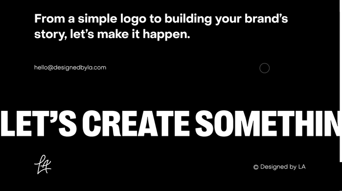 Designed by LA website 6