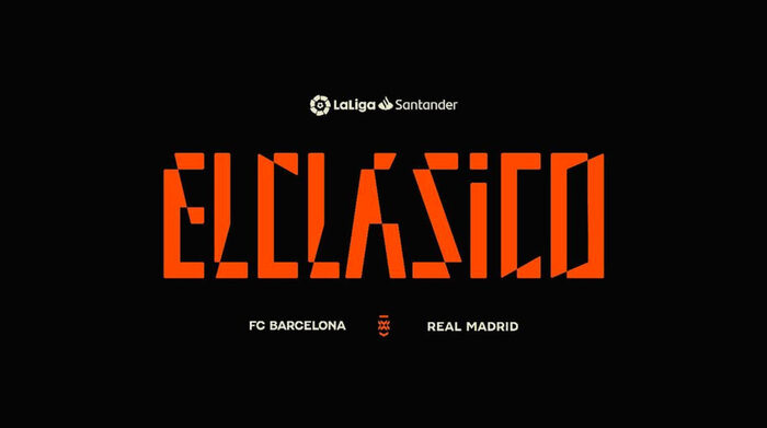 LaLiga Santander, “ElClásico” logo 2021/22 1