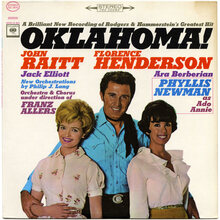 Various Artists – <cite>Oklahoma!</cite> (Columbia, 1964) album art