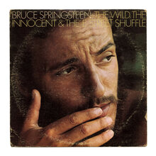 Bruce Springsteen – <cite>The Wild, the Innocent &amp; the E Street Shuffle</cite> album art