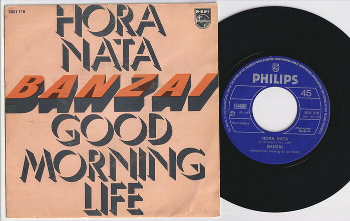 Banzai – “Hora Nata” / “Good Morning Life” single cover 2