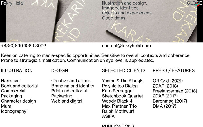 Fekry Helal website 3