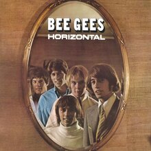 Bee Gees – <cite>Horizontal</cite> US album cover